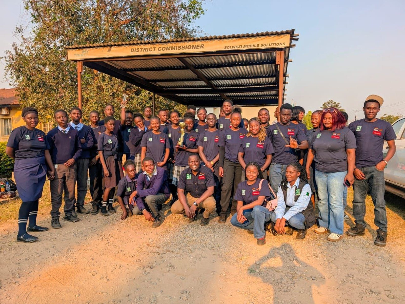 Youth programme group, Solwezi, Zambia